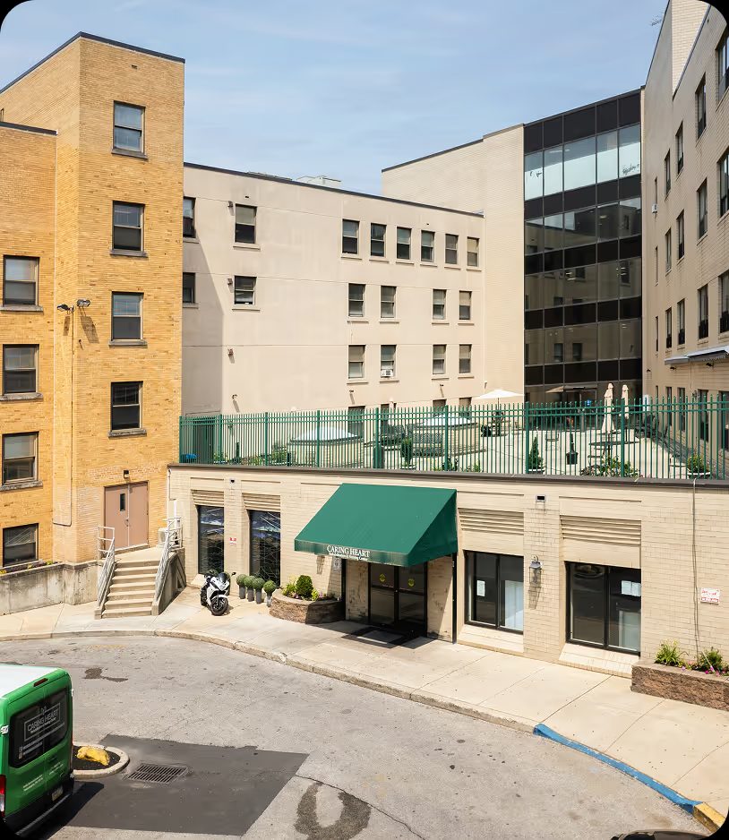 The Caring Heart Rehabilitation and Nursing Center building exterior